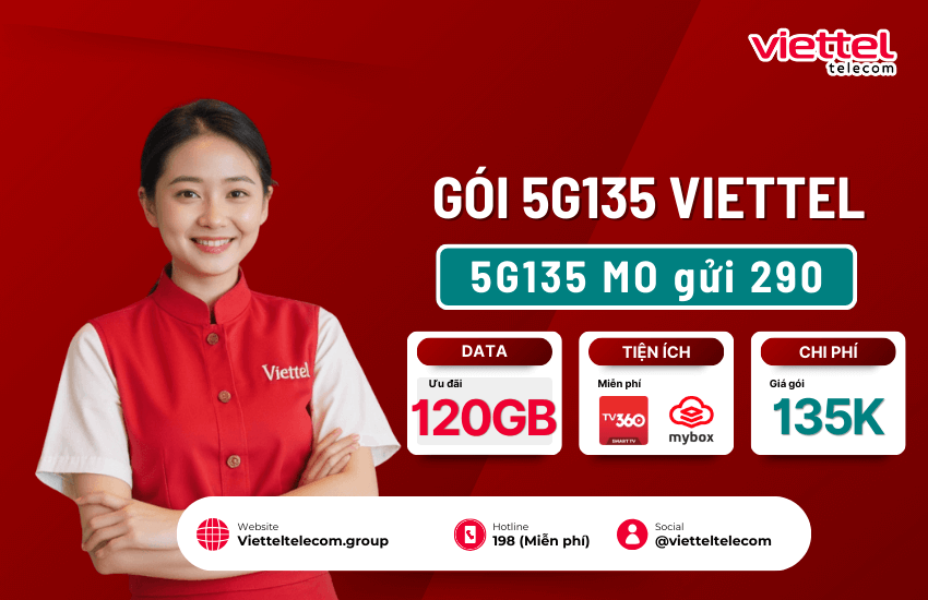 goi cuoc 5g135 viettel