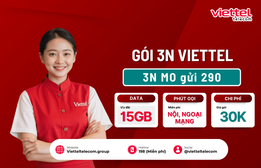 goi cuoc 3n viettel