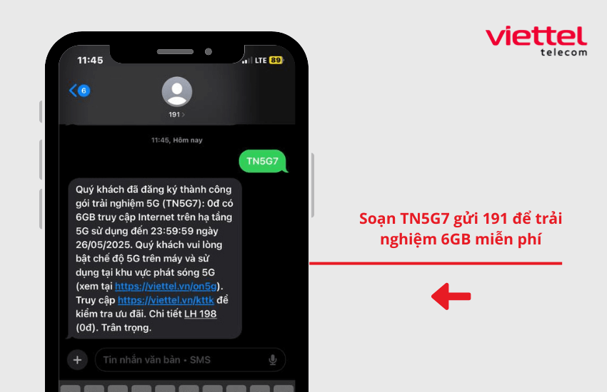 soan tn5g7 gui 191 nhan 6gb mien phi
