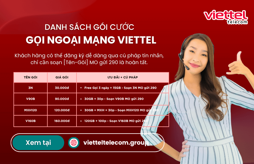 dang ky goi ngoai mang viettel