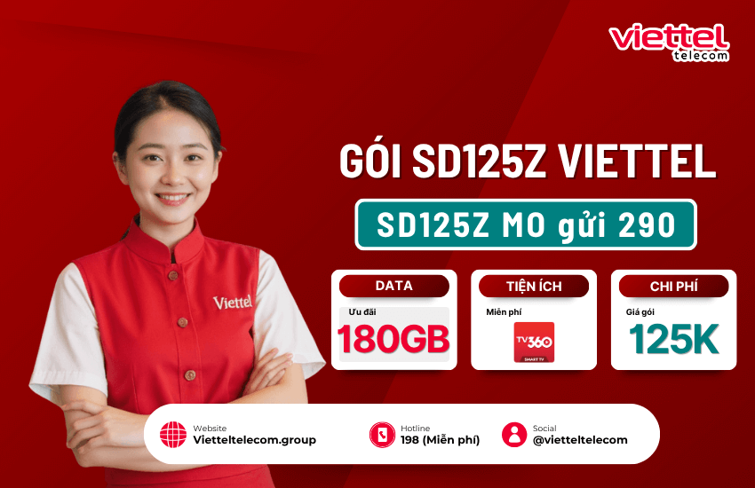goi cuoc sd125z viettel