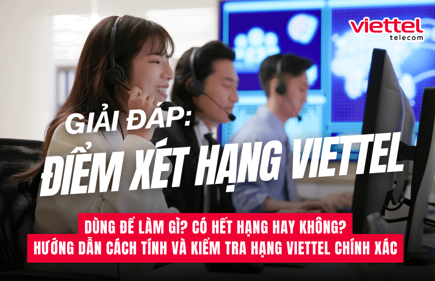 diem xep hang viettel de lam gi