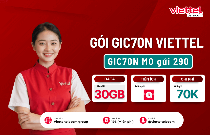 goi cuoc gic70n viettel