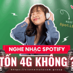 nghe nhac tren spotify ton 4g khong