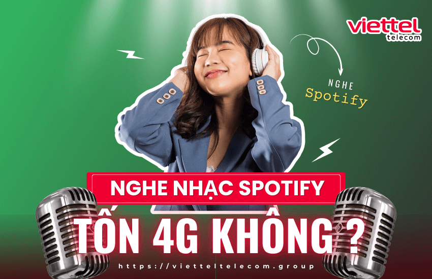 nghe nhac tren spotify ton 4g khong