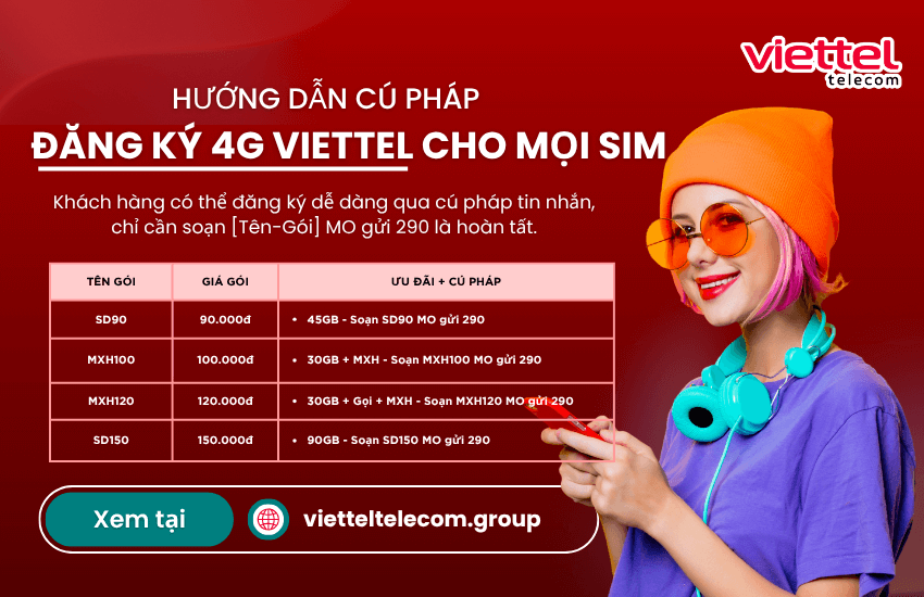 dang ky 4g viettel
