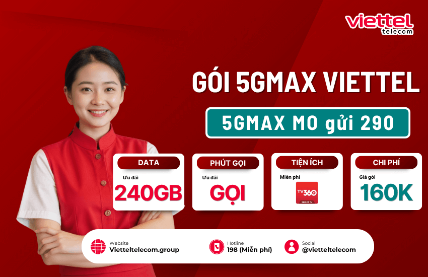 goi cuoc 5gmax viettel