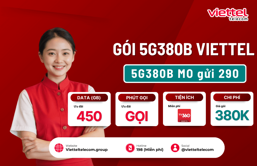 goi cuoc 5g380b viettel