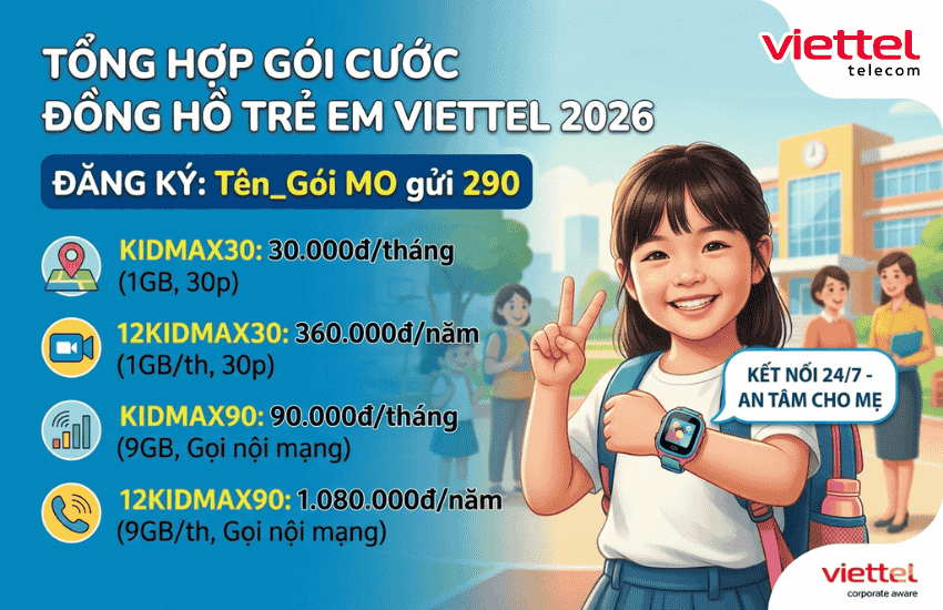 goi cuoc mykid viettel