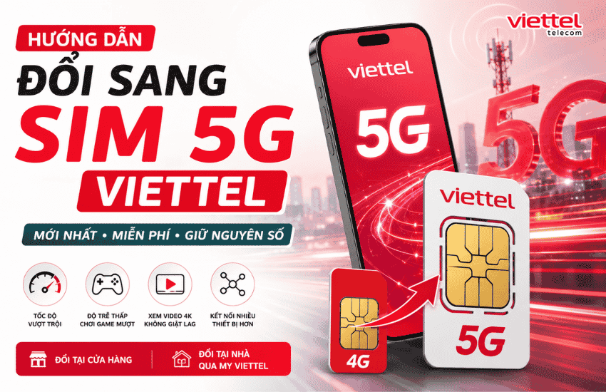 doi sim 5g viettel